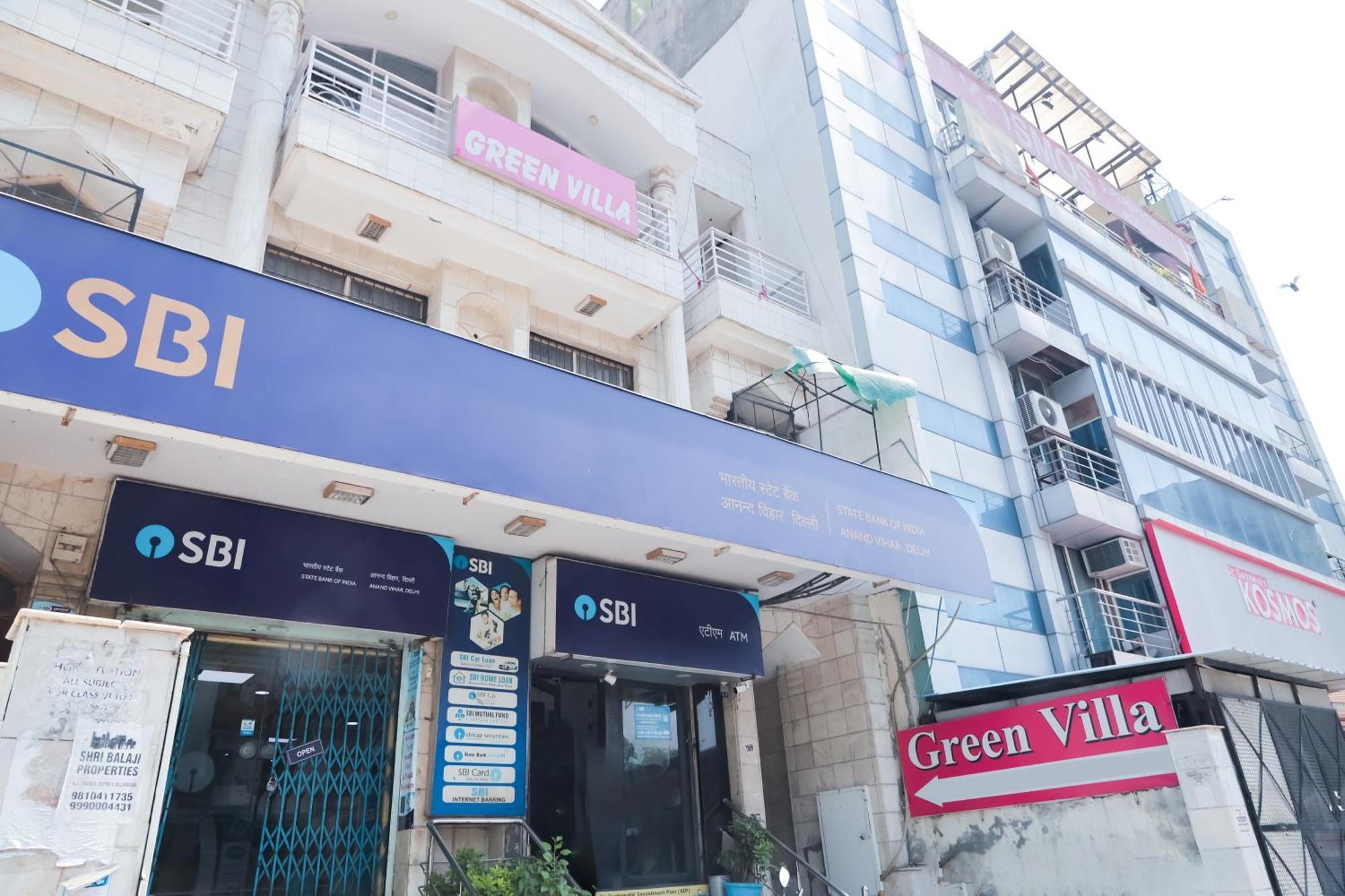 Hotel Green Villa - Near Anand Vihar Station ニューデリー エクステリア 写真